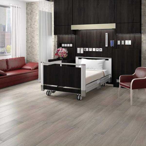 Daltile Delegate Dark Grey Matte 12 in. x 24 in. Color Body Porcelain Floor and Wall Tile - MT - Mrs Treak