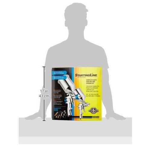 DeVilbiss StartingLine 802343 Gravity Feed Paint Spray Gun - MT - Mrs Treak