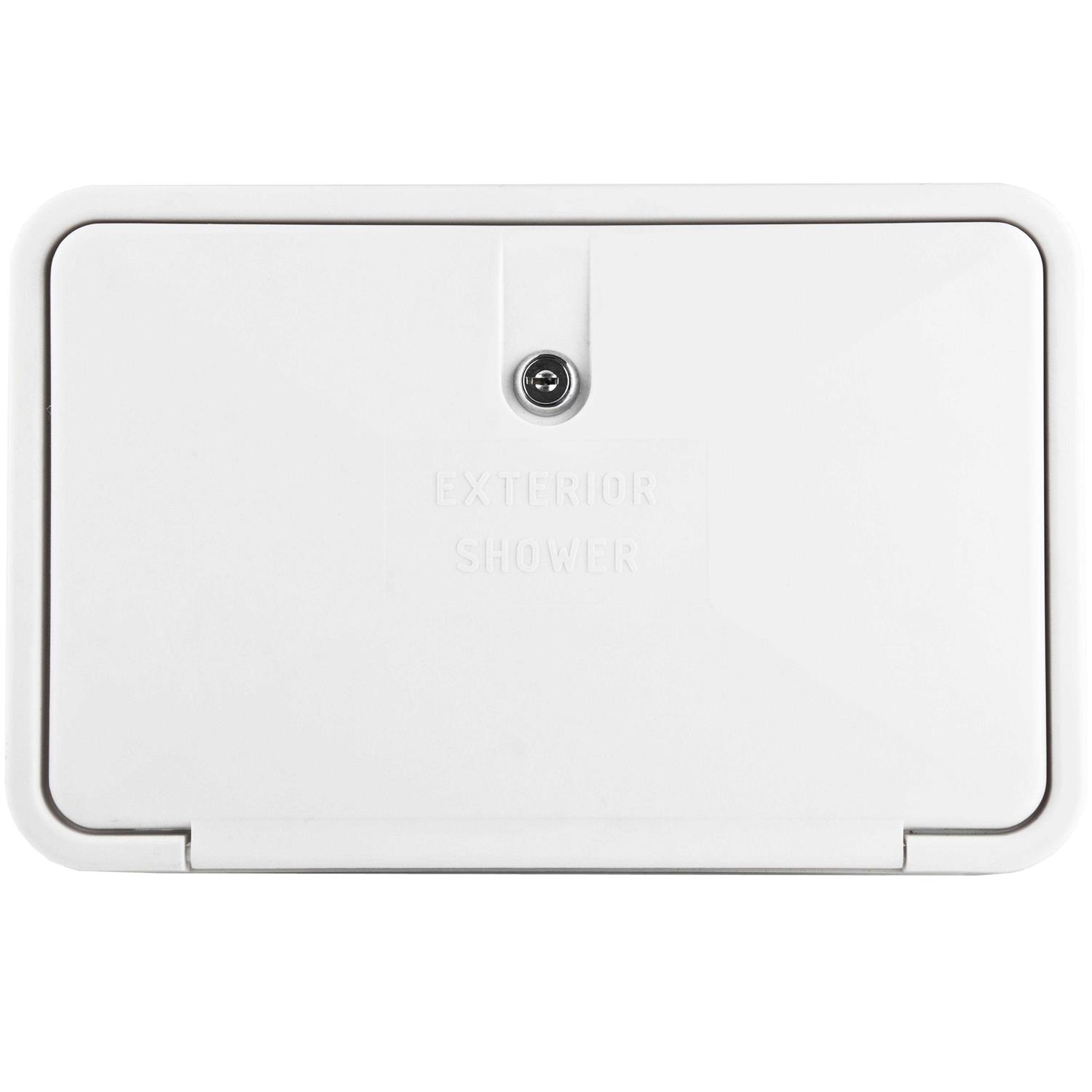 Dura Faucet DF-PK350L-SN Non-Metallic Dual Lever Pull-Down RV Kitchen Faucet - MT - Mrs Treak