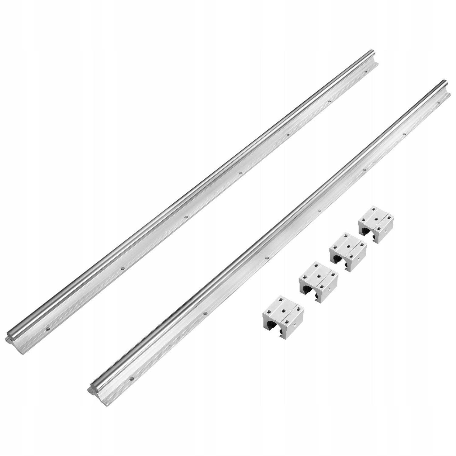 VEVOR SBR16 Linear Guide Rail Slide Rail 4 PCS SBR16UU Bearing Block - MT - Mrs Treak