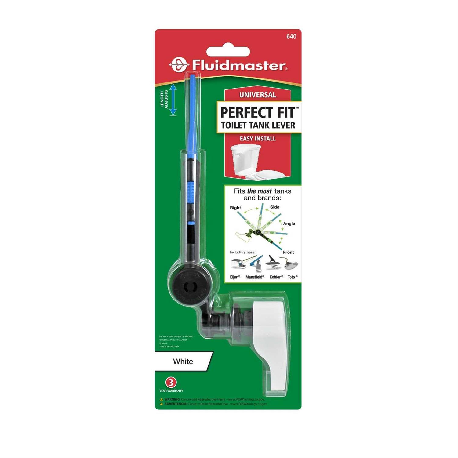 Fluidmaster Perfect Fit Universal Toilet Tank Lever - MT - Mrs Treak