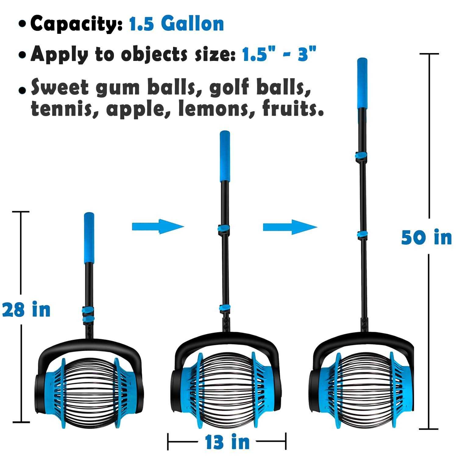 Zozen Measuring Wheel in Feet and Inches, Collapsible with One key to Zero, Kickstand, Starting Point Arrow and Cloth Carrying Bag - MT - Mrs Treak