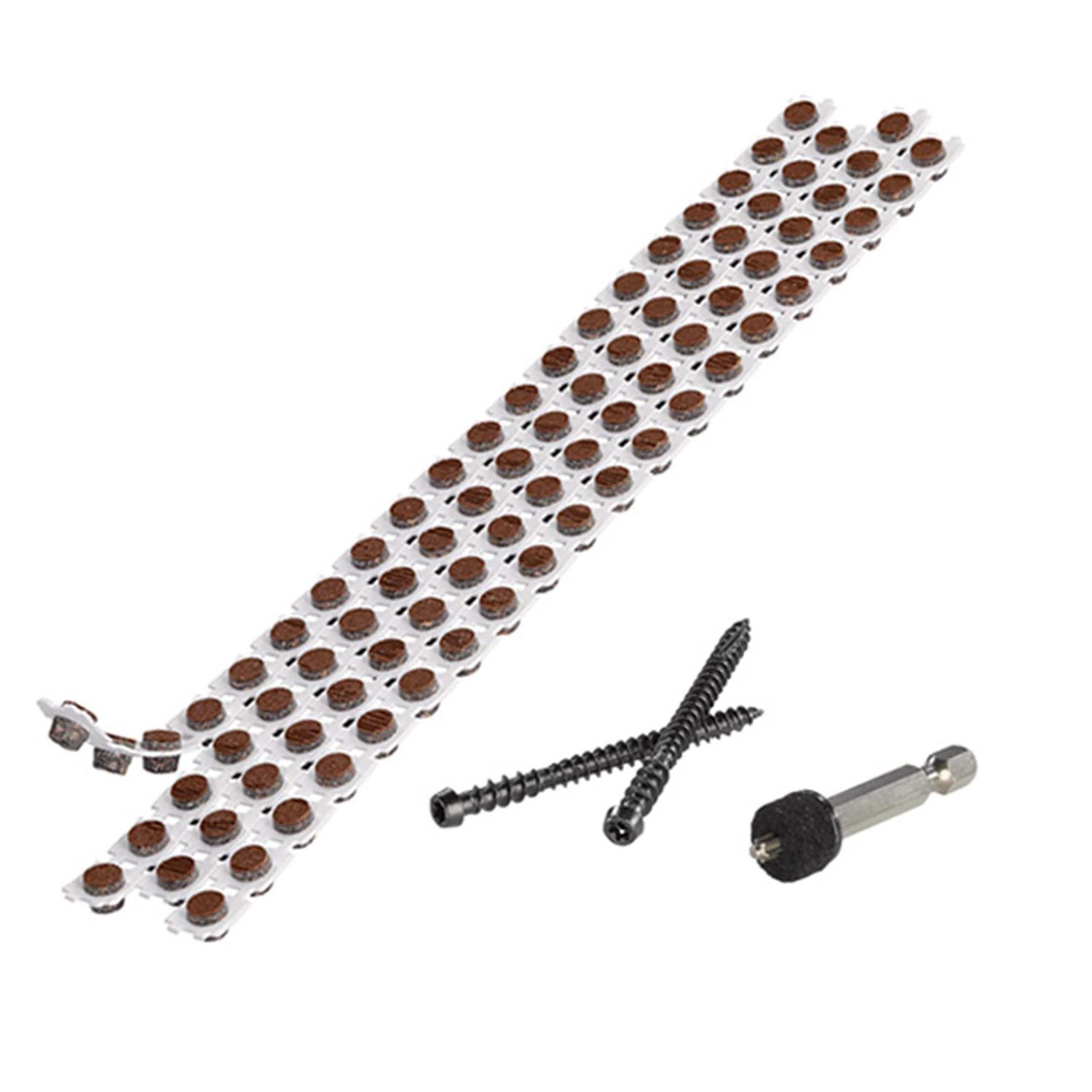 FastenMaster Cortex for Royal Trim 2 mm White Hidden Fastener 50-lin ft - MT - Mrs Treak