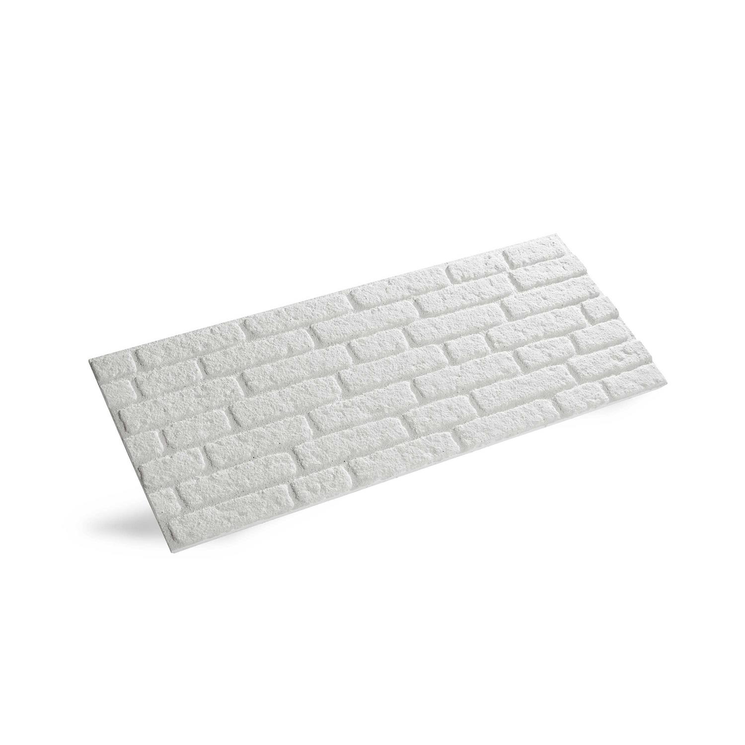 WALL!SUPPLY 0.79 in. x 19.69 in. x 47.24 in. UltraLight Faux Brick - MT - Mrs Treak