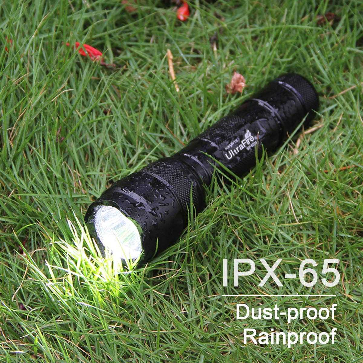 Ultrafire Uv Flashlight 395-405 nm Led Blacklight for Curing Uv Glue - MT - Mrs Treak