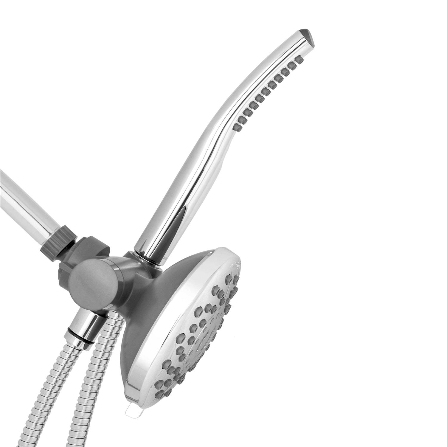 Waterpik PowerSpray Plus Chrome 6 settings Showerhead 1.8 gpm - MT - Mrs Treak
