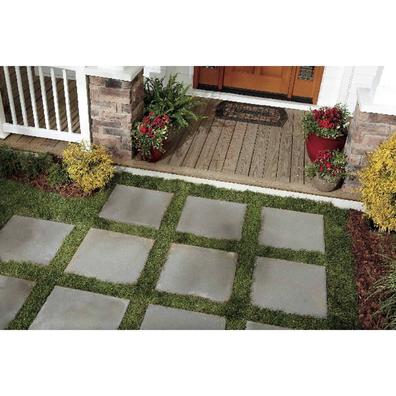 Oldcastle 12 in. x 10.4 in. x 2.36 in. Hexagon - MT - Mrs Treak