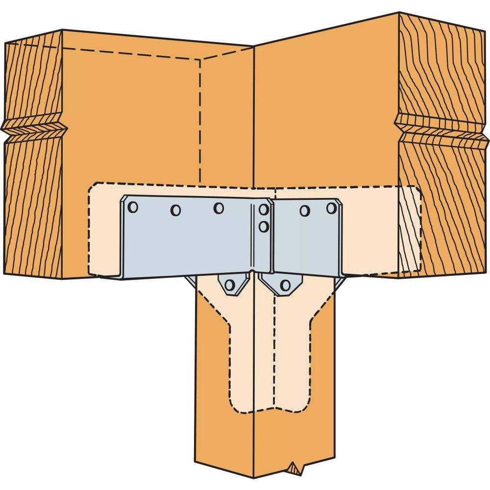 Simpson Strong-Tie RTC42 Rigid Tie Corner Connector - MT - Mrs Treak