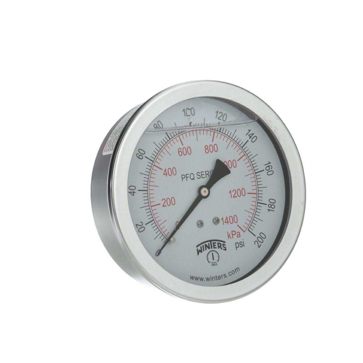 Winters Instruments TAS132 5 5AS Straight Thermometer with Thermowell - MT - Mrs Treak