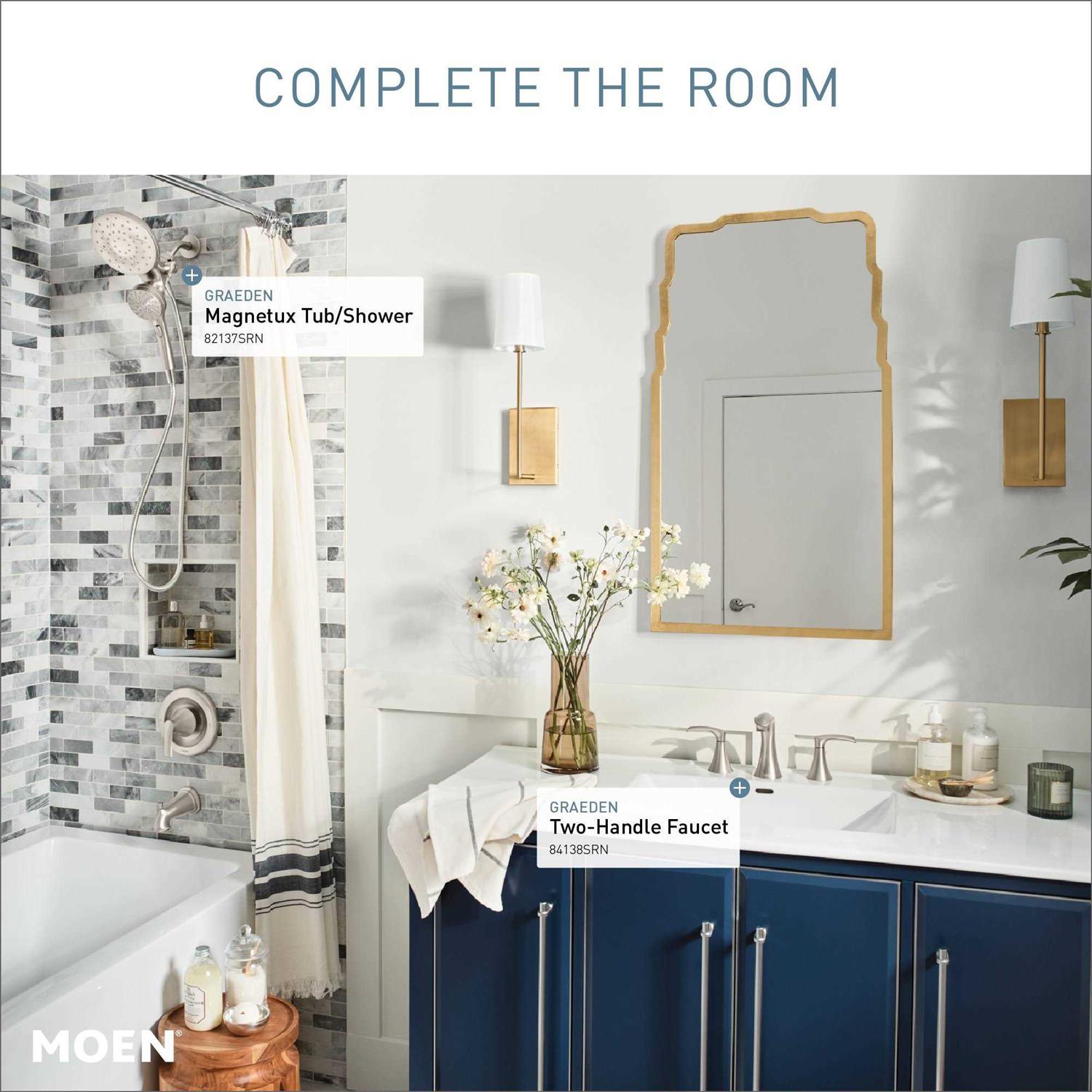 Moen Grab Bar with Shelf 16 - MT - Mrs Treak