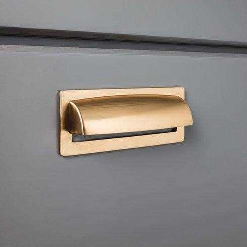 Top Knobs Hollin Cup Pull 3 3/4 Inch TK937HB - MT - Mrs Treak