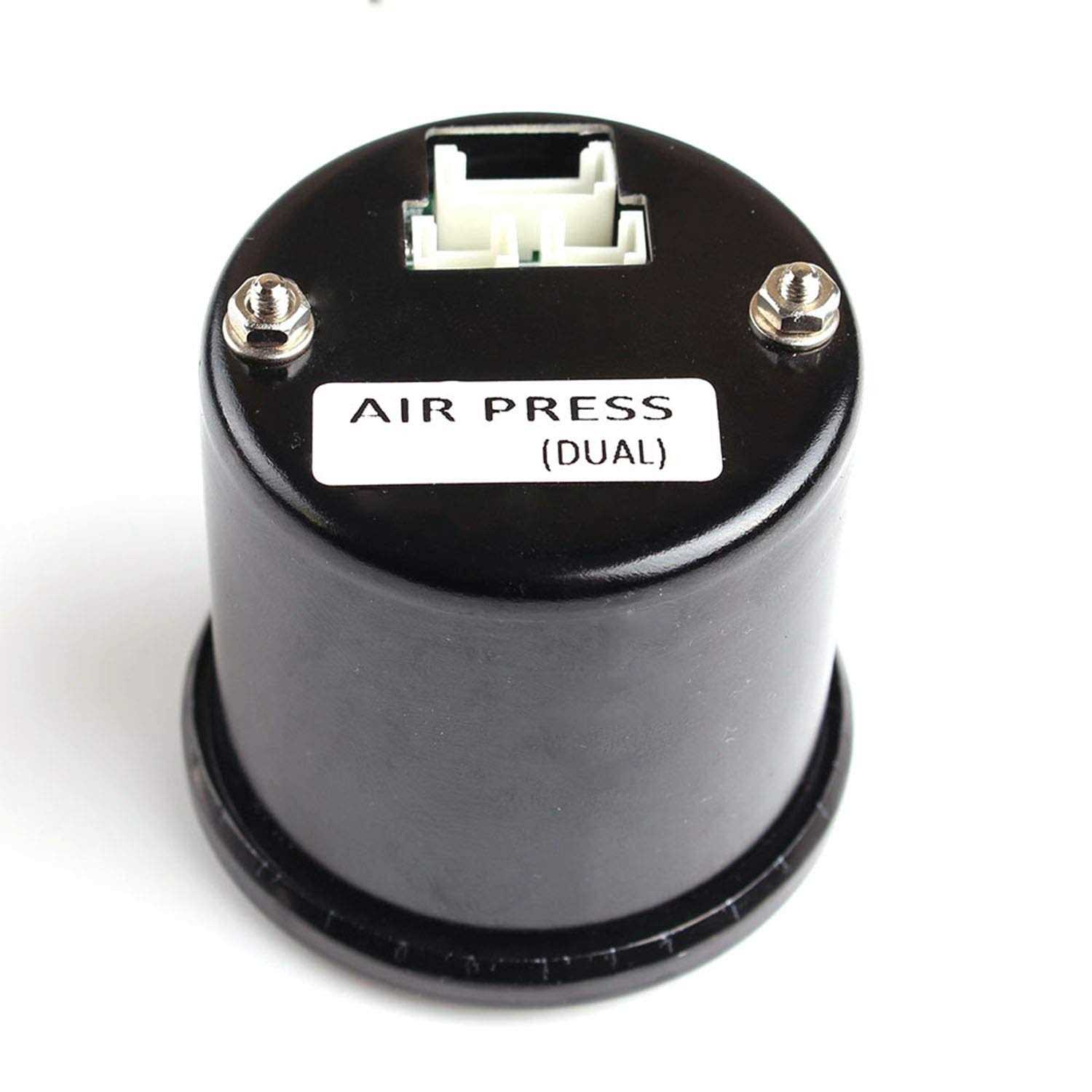 Dual Air Bag Suspension Pressure Gauge Kit Red Digital 290psi with 2pcs 1/8npt Electrical Sensors - MT - Mrs Treak