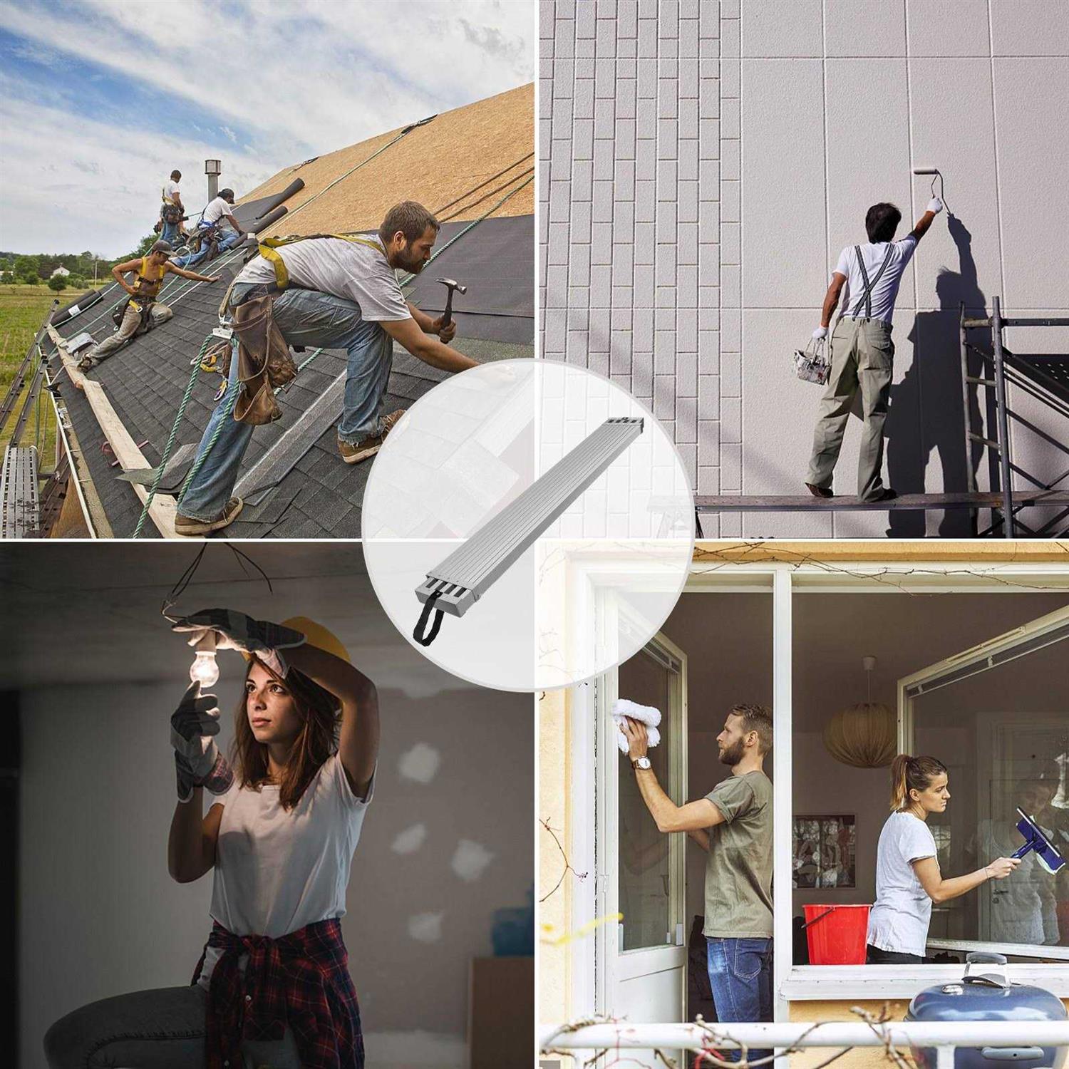 VEVOR Aluminum Hand Truck 2 in 1 Folding Dolly Cart 400 lbs Capacity Heavy Duty - MT - Mrs Treak