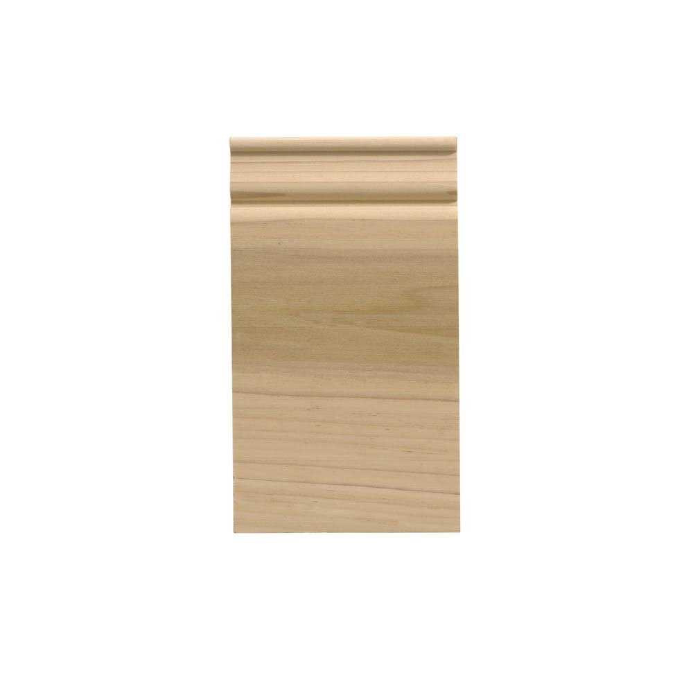 Ornamental Mouldings 7/16 in. x 3/4 in. x 96 in. Hardwood White - MT - Mrs Treak