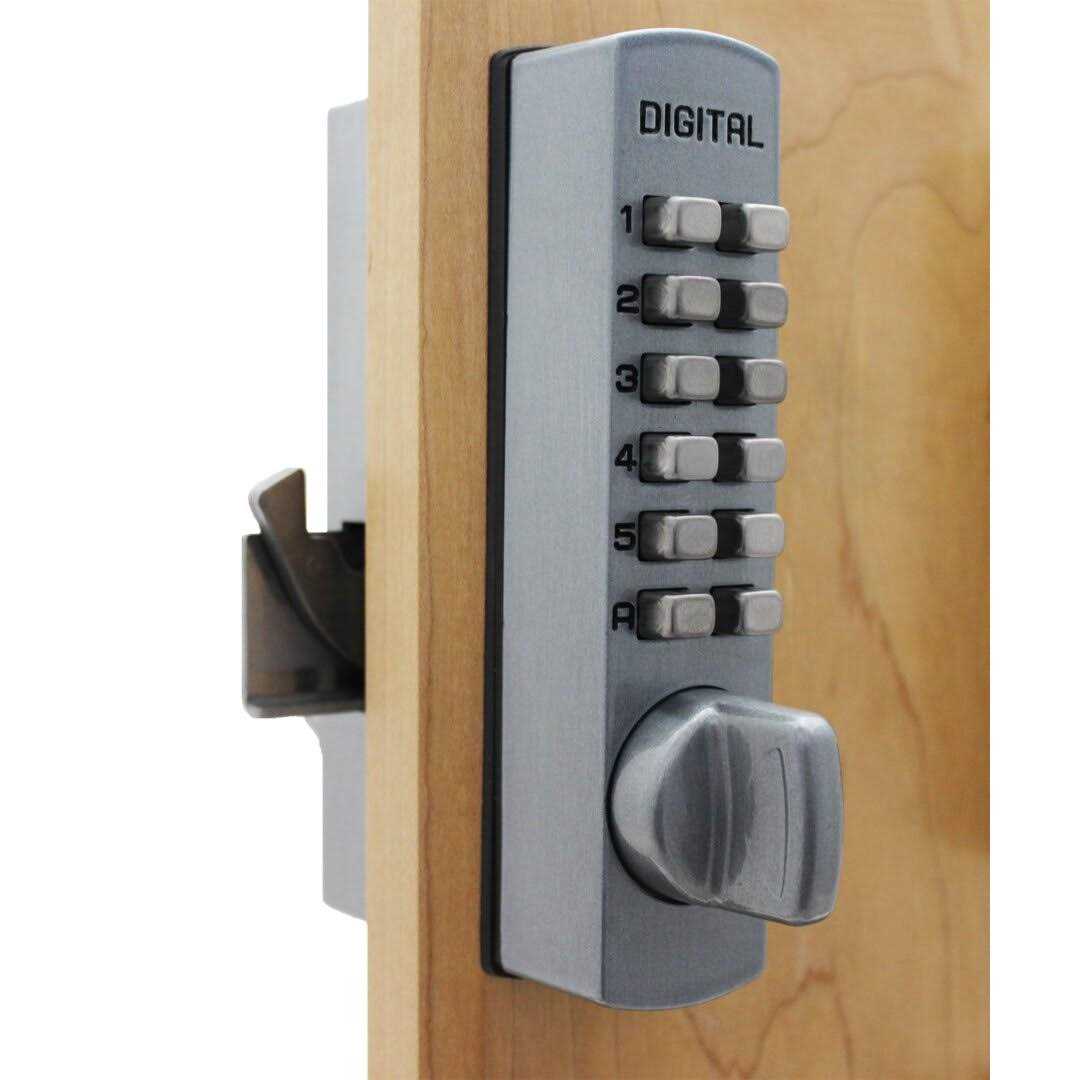 Lockey C-150-BB Mechanical Keyless Surface Mount Hook Bolt Lock - MT - Mrs Treak