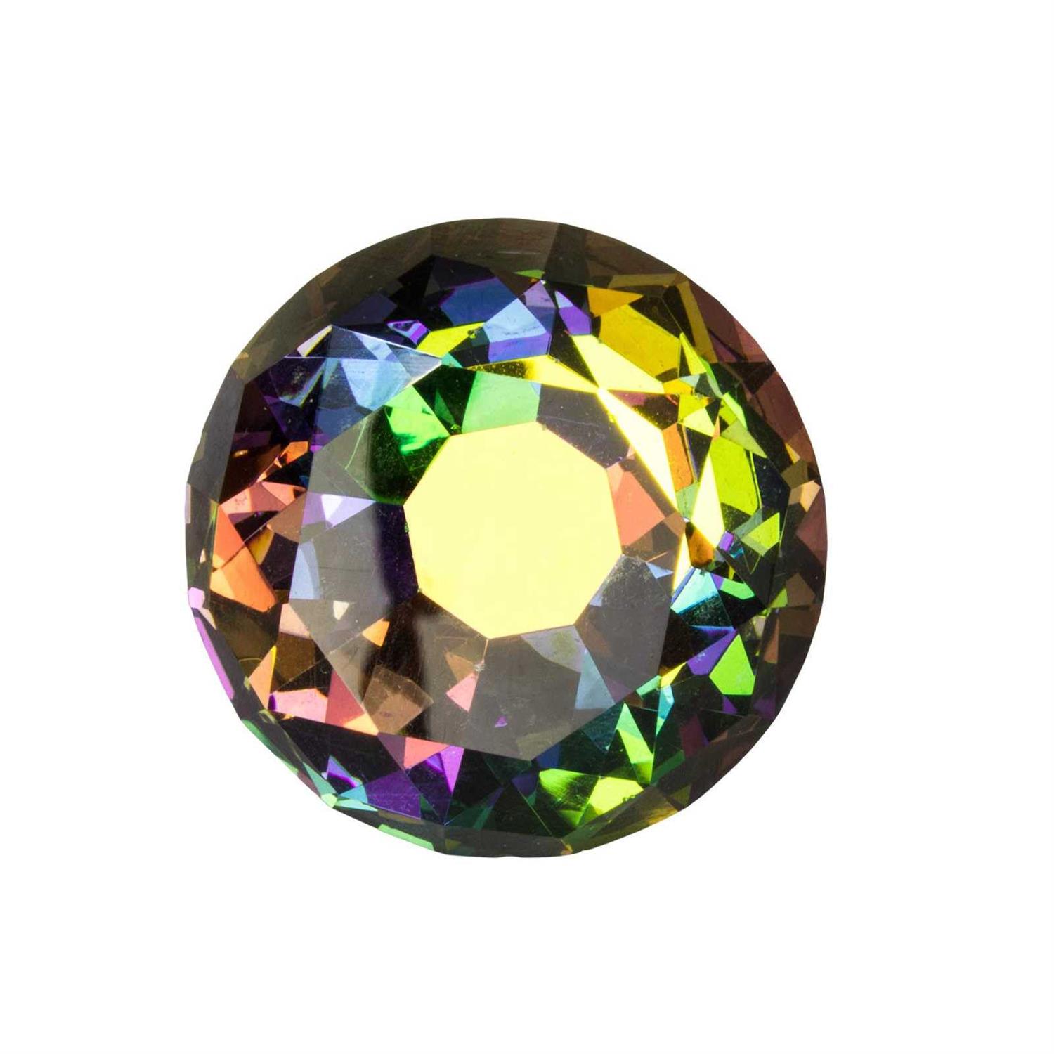 DeElf 12 PCS Clear Crystal Glass Drawer Cabinet Pulls Knobs Diamond Shape Decorative for Kitchen - MT - Mrs Treak