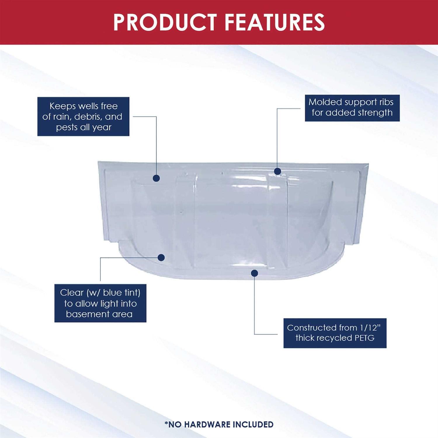 Shape Products 37 in. x 12 in. x Steel Straight Area Window Well 3718AW - MT - Mrs Treak