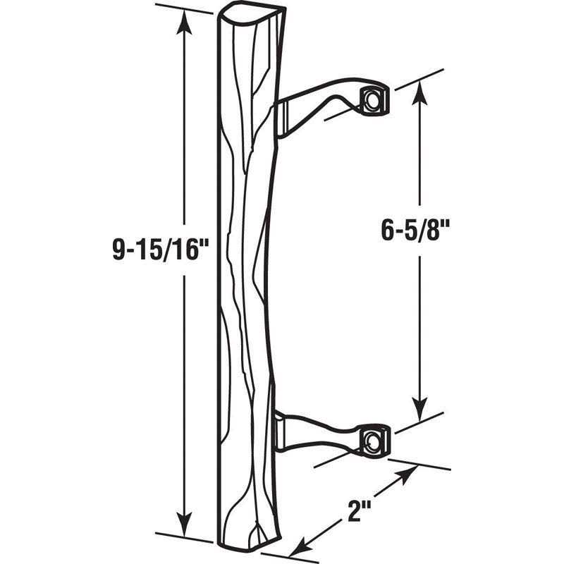 Prime-Line Sliding Mirror Door Snap-in Guide - MT - Mrs Treak