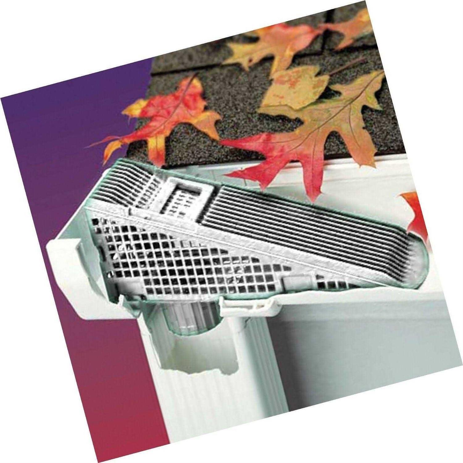 The wedge Downspout Gutter guard - MT - Mrs Treak