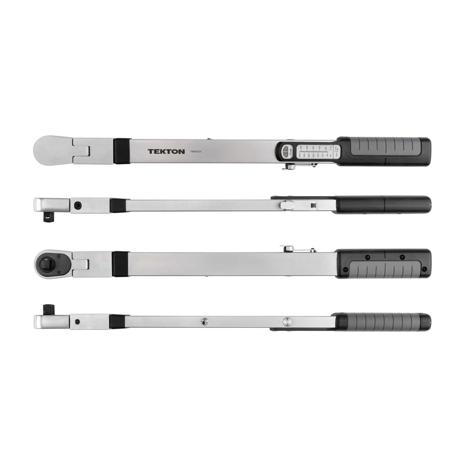 TEKTON 1/2 in. Drive 72-Tooth Split Beam Torque Wrench - MT - Mrs Treak