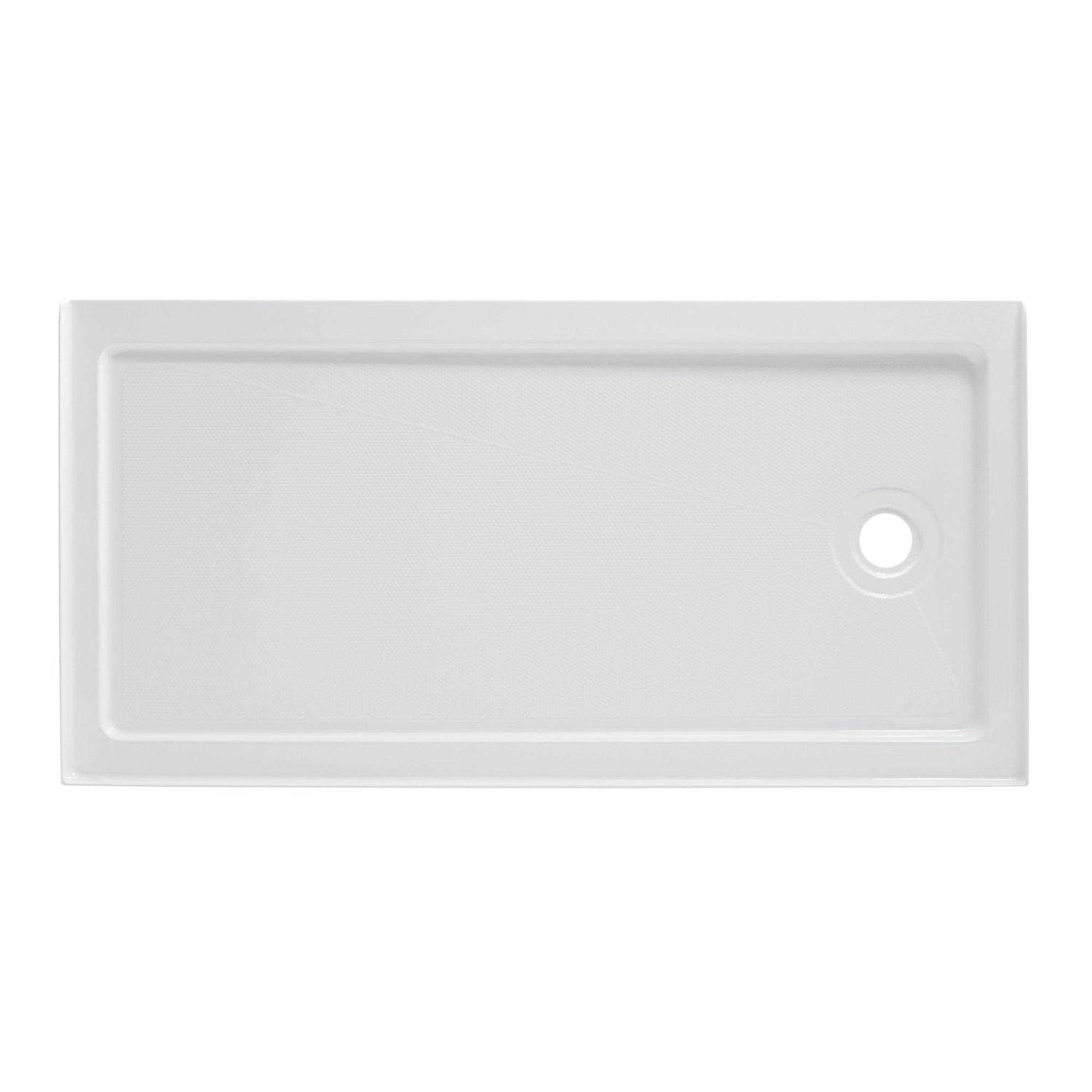 Miseno 59-7/8 x 30 Shower Base with Single Threshold and Drain - MT - Mrs Treak