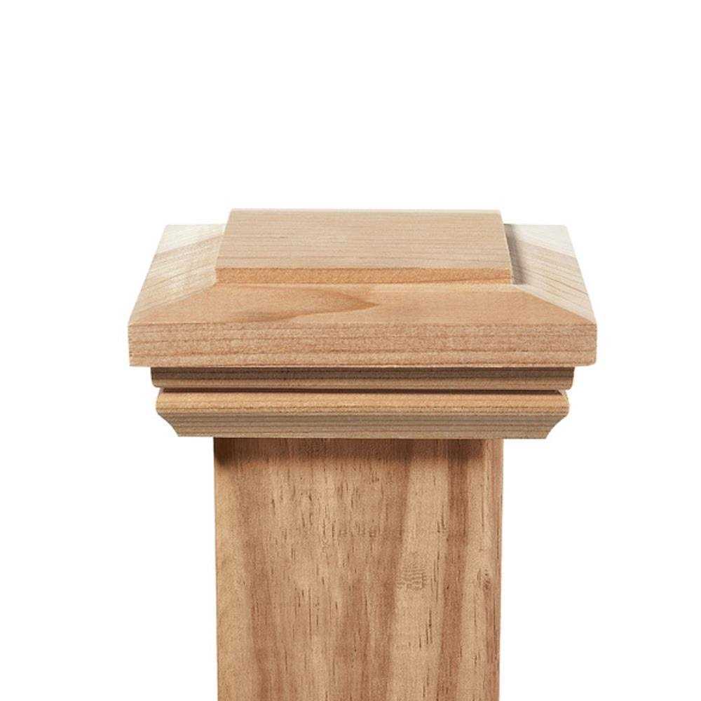 Deckorators Hatteras Flat Top Post Cap - MT - Mrs Treak