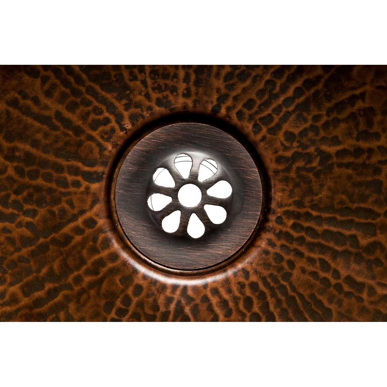 Premier Copper Products 1.5 Non-Overflow Grid Bathroom Sink Drain D-207BN - MT - Mrs Treak