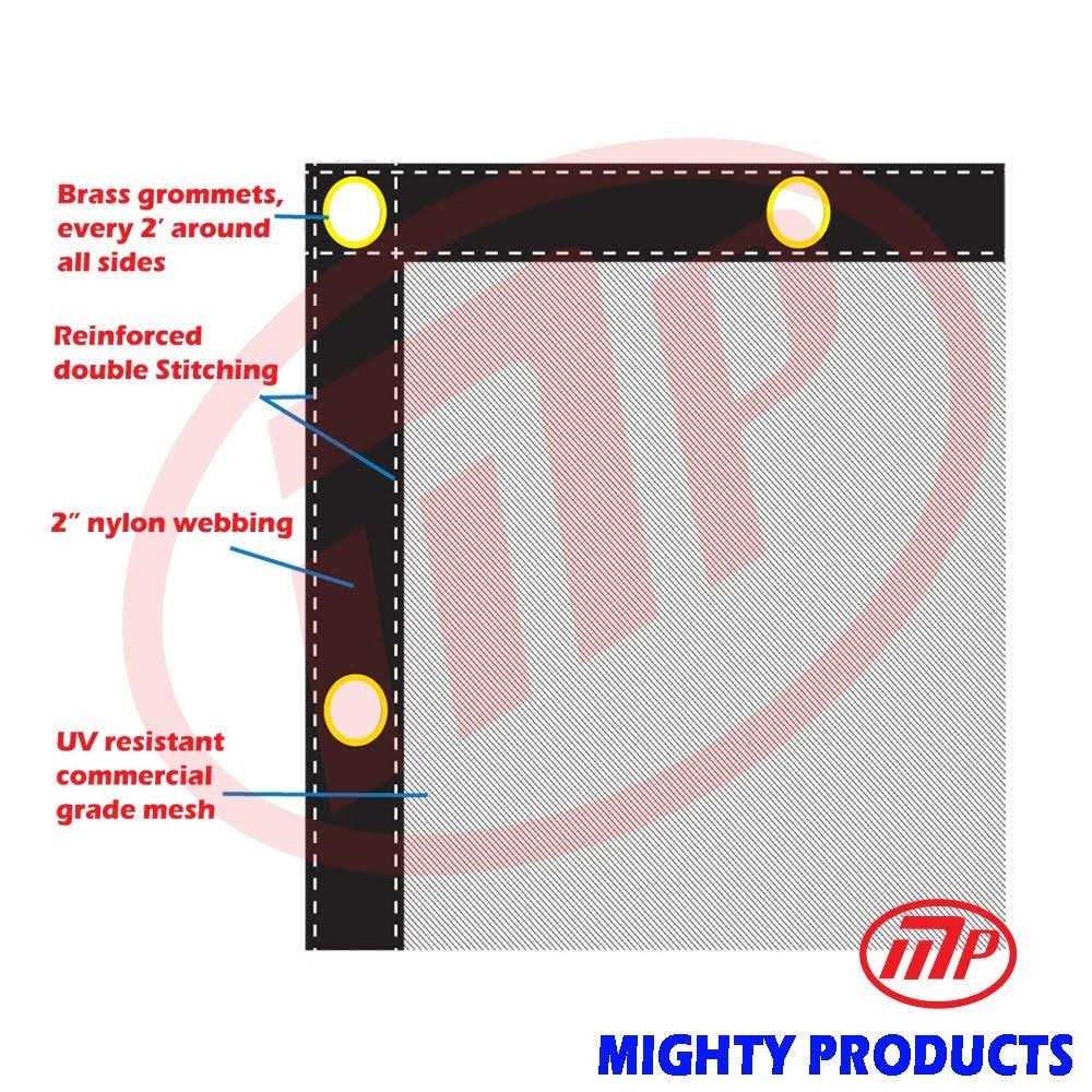 Xtarps MT-TT Utility Trailer mesh Cover - Mrs Treak