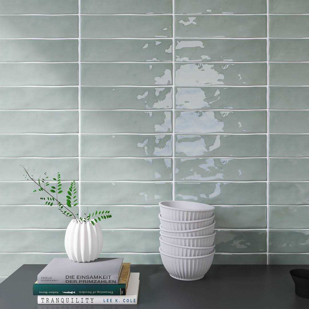 MOLOVO Iris 2.9 in. x 11.8 in. Polished Ceramic Subway Wall Tile - MT - Mrs Treak