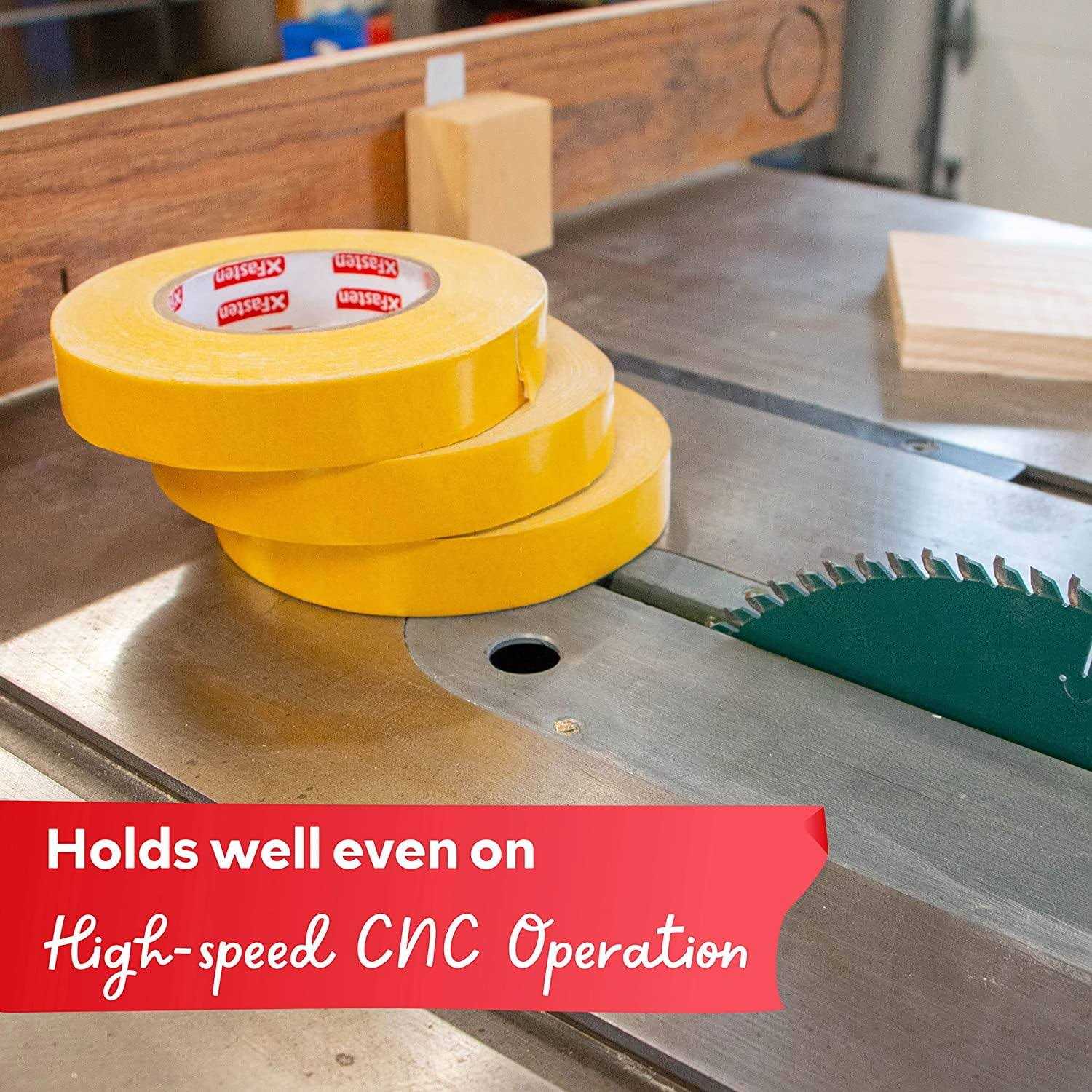 XFasten Double Sided Woodworking Tape 1-Inch by 36-Yards 3-Pack - MT - Mrs Treak