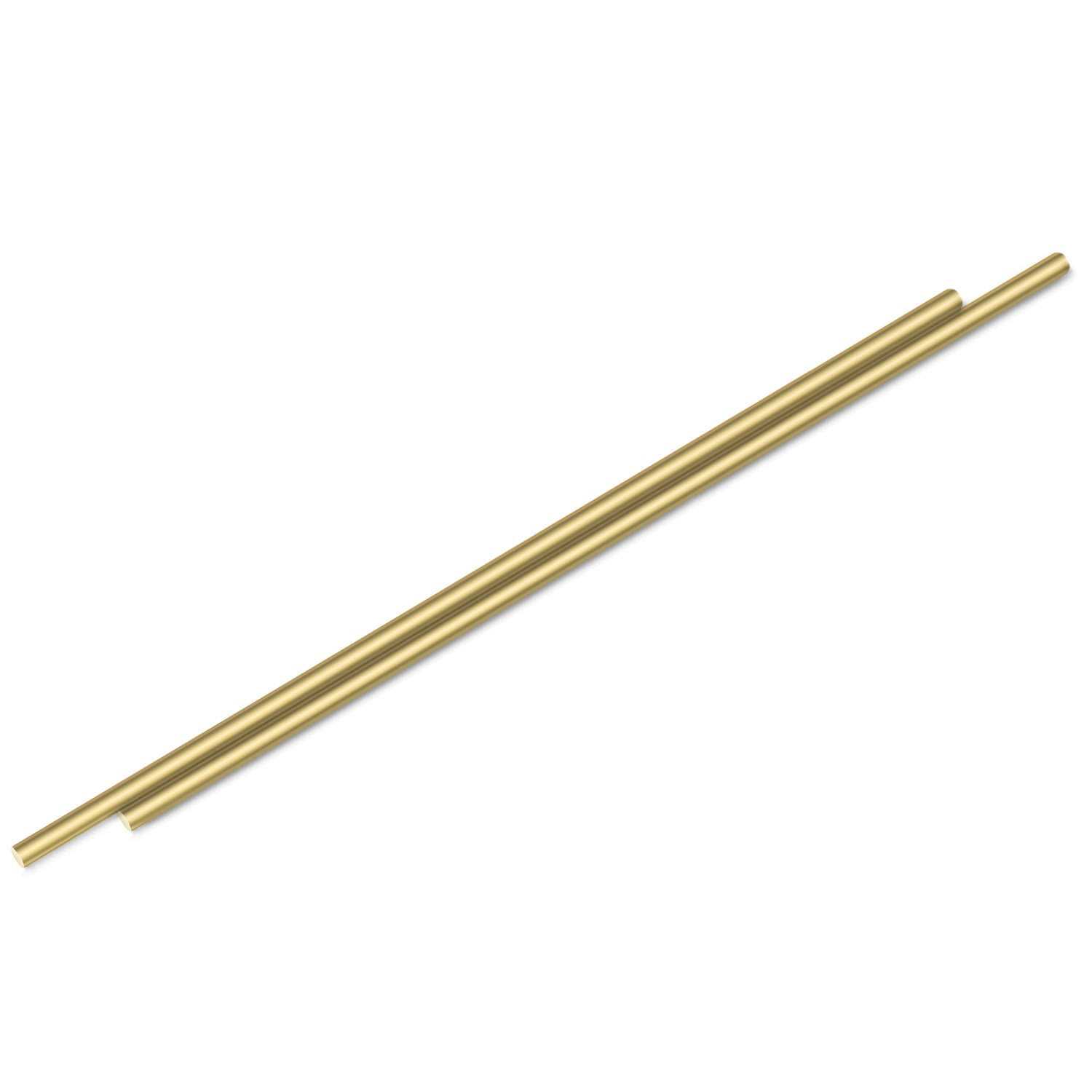 Sutemribor Brass Solid Round Rod Lathe Bar Stock - MT - Mrs Treak