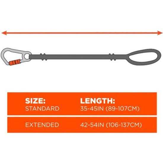 Ergodyne 3100 Squids Single Carabiner Tool Lanyard - MT - Mrs Treak