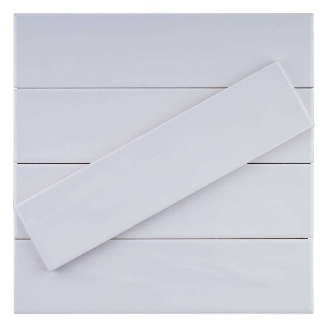 MOLOVO Zarati 2.95 in. x 11.81 in. Polished Ceramic Wall Tile - MT - Mrs Treak