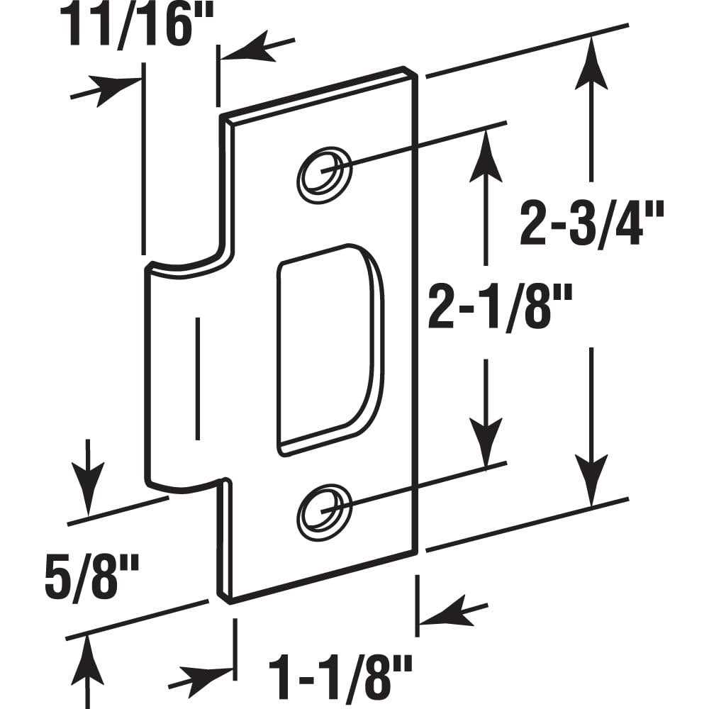 Prime Line E 2294 Mortise Lock Assembly Keyed - MT - Mrs Treak