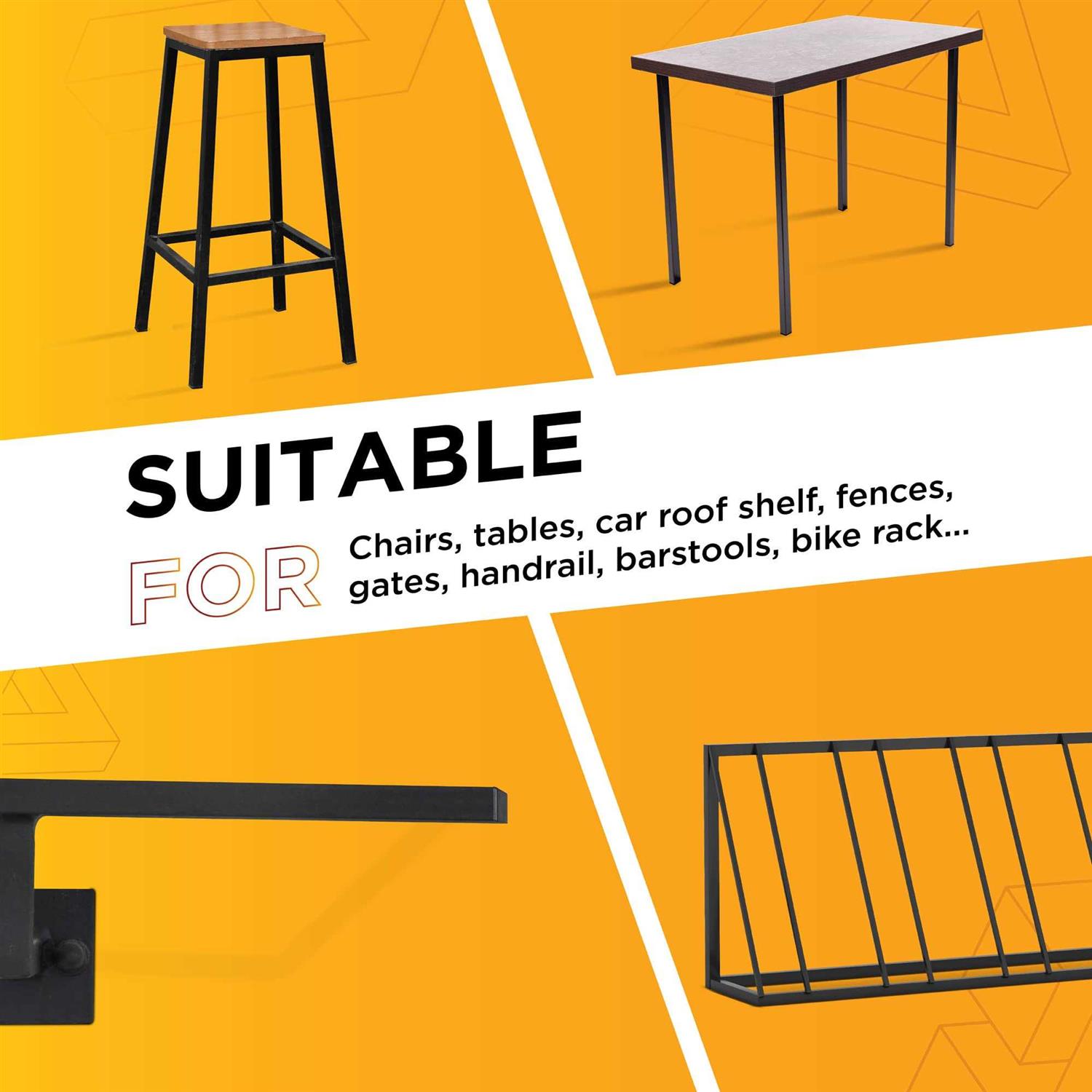 Made in USA Prescott Plastics Square Vinyl Plug Insert - MT - Mrs Treak