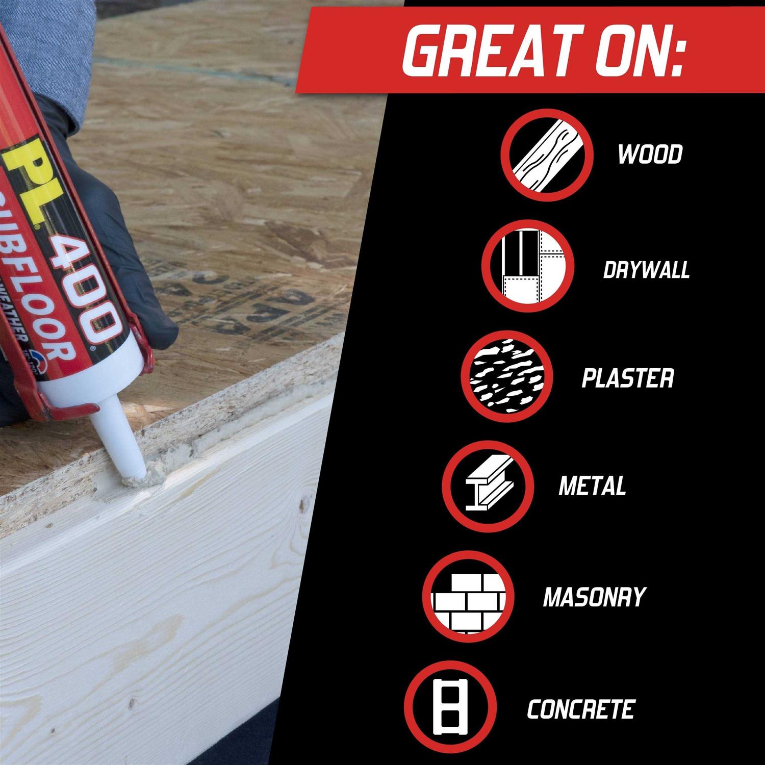 Loctite PL 400 Subfloor Adhesive - MT - Mrs Treak