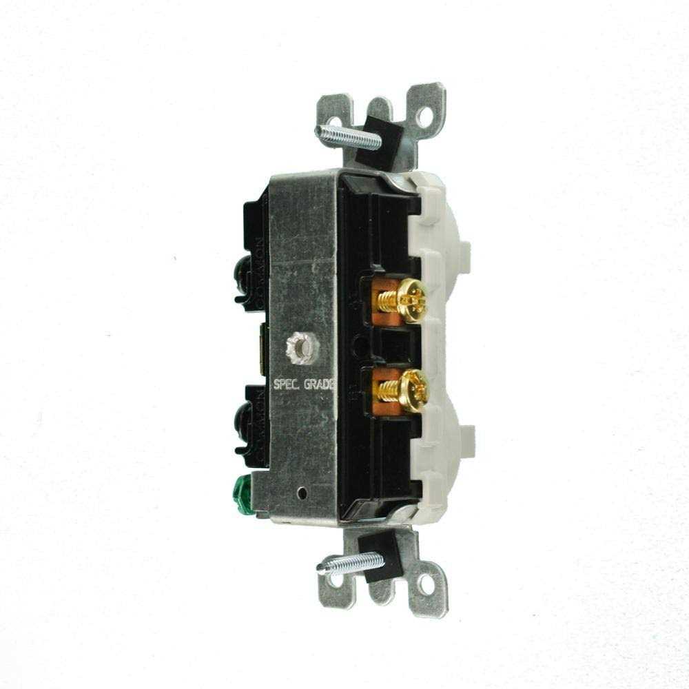 Leviton 5325 Decora Duplex Receptacle - MT - Mrs Treak