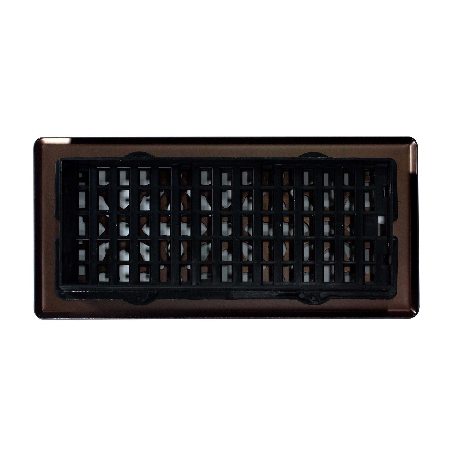 Decor Grates 4 in. x 8 in. Plastic Floor Register - MT - Mrs Treak