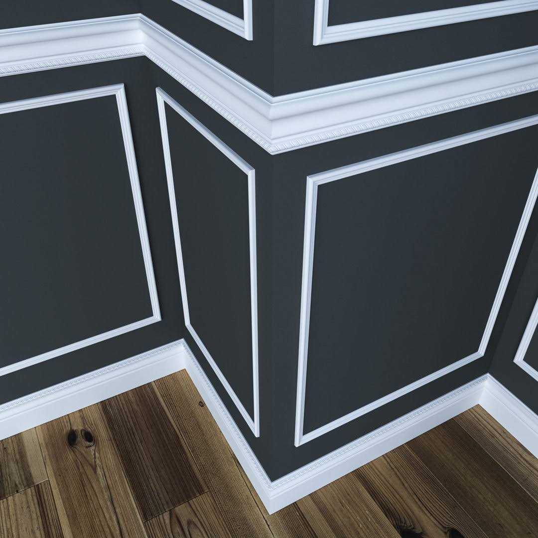 Ornamental Mouldings 5/16 in. x 11/16 in. x 96 in. Red Oak Panel Colonial Moulding - MT - Mrs Treak