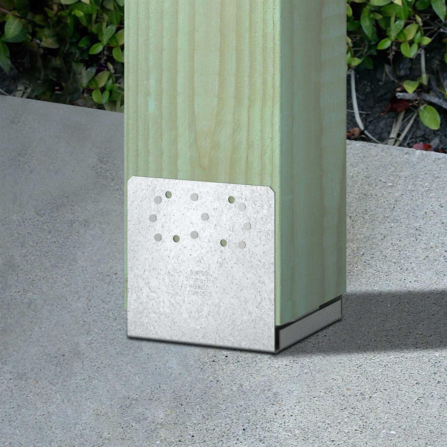 Simpson Strong-Tie ABA44Z Standoff Post Base Z-Max - MT - Mrs Treak