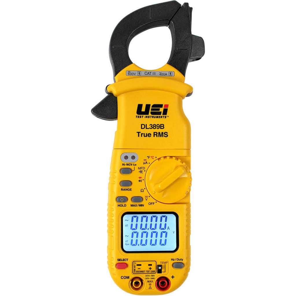 UEi DL379B Digital HVAC Clamp Meter - MT - Mrs Treak
