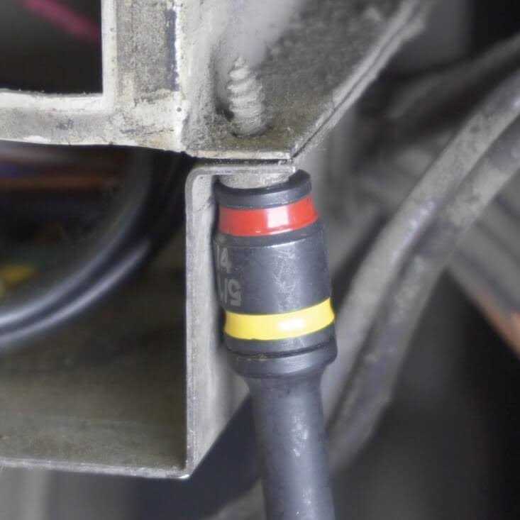 Malco MSHCST 2 in. Reversible SawTooth Hex Driver 1/4 in. and 5/16 - MT - Mrs Treak