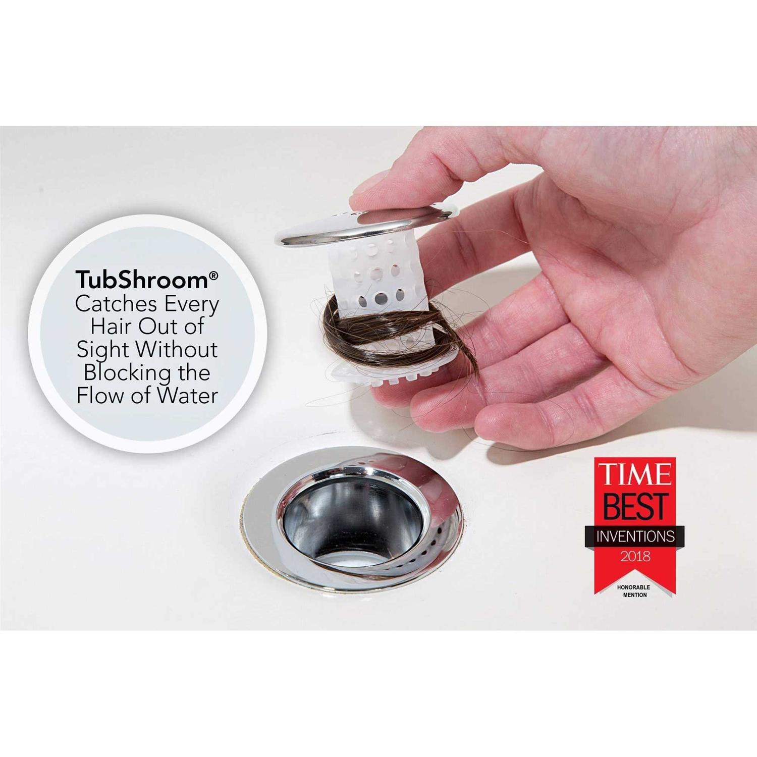 Tubshroom BathShroom Matte Plastic Overflow Drain Cover BTHSH620 - MT - Mrs Treak