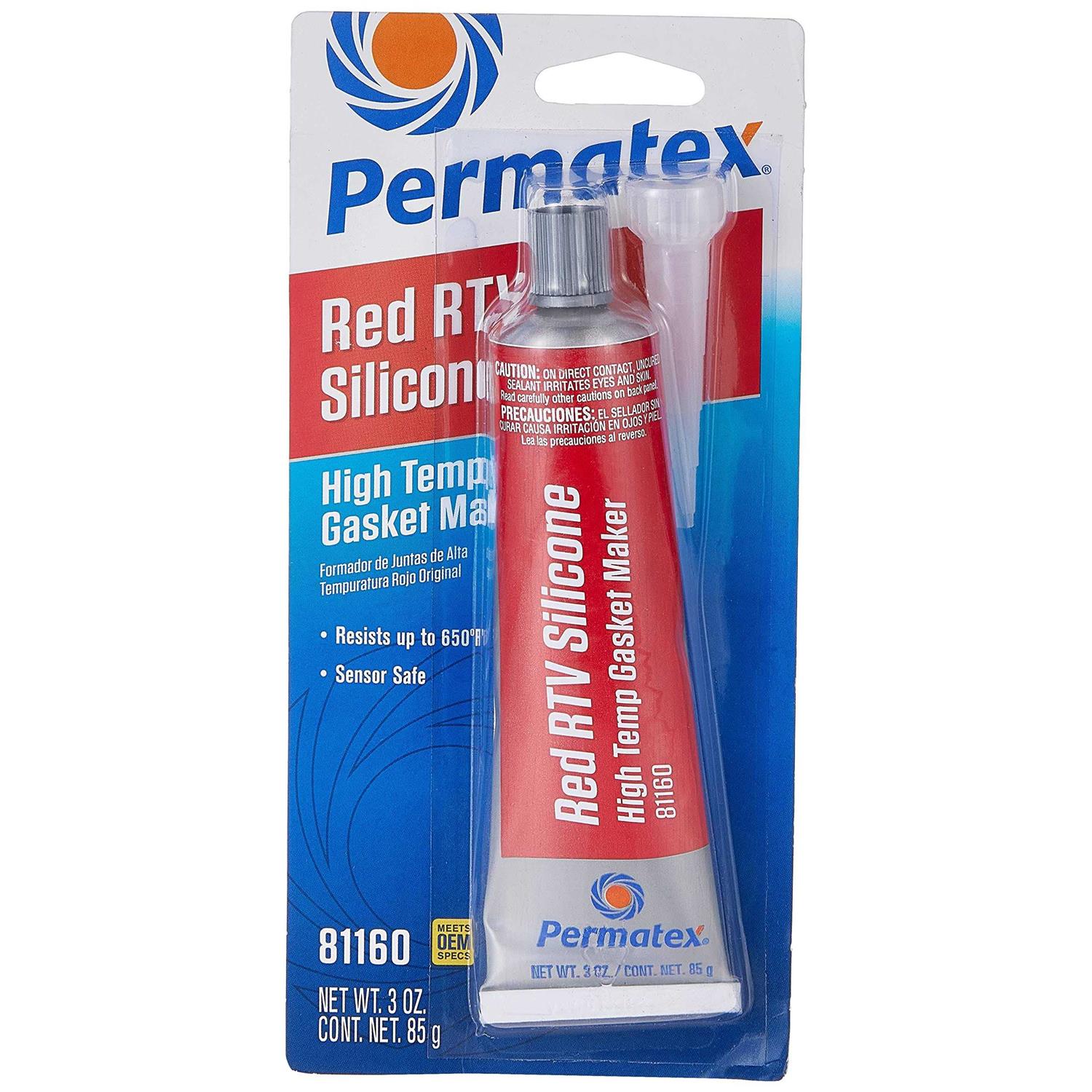 Permatex 81158 Black Silicone Adhesive Sealant - MT - Mrs Treak