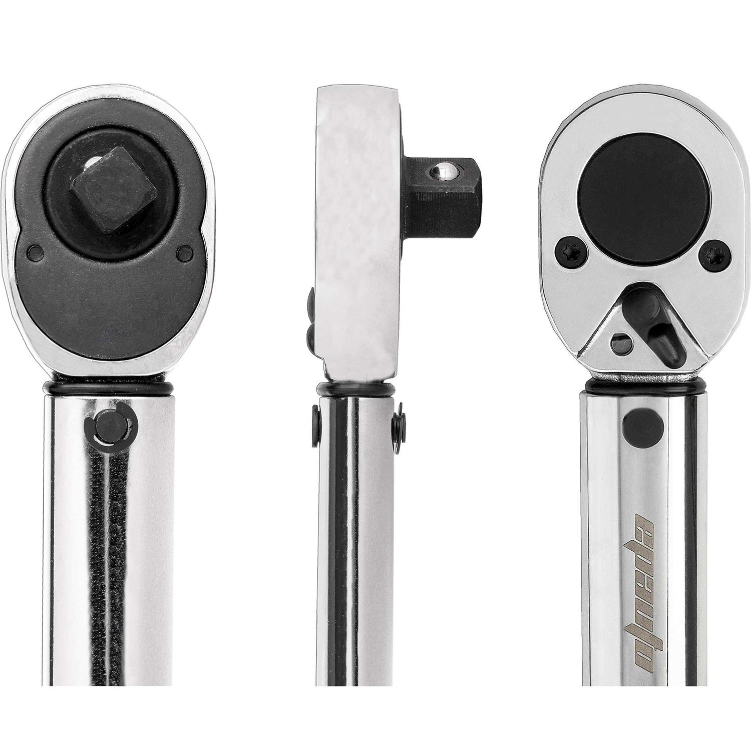 Epauto 1/2-Inch Drive Click Torque Wrench,25-250 ft.-lb./33.9~338.9 Nm - MT - Mrs Treak