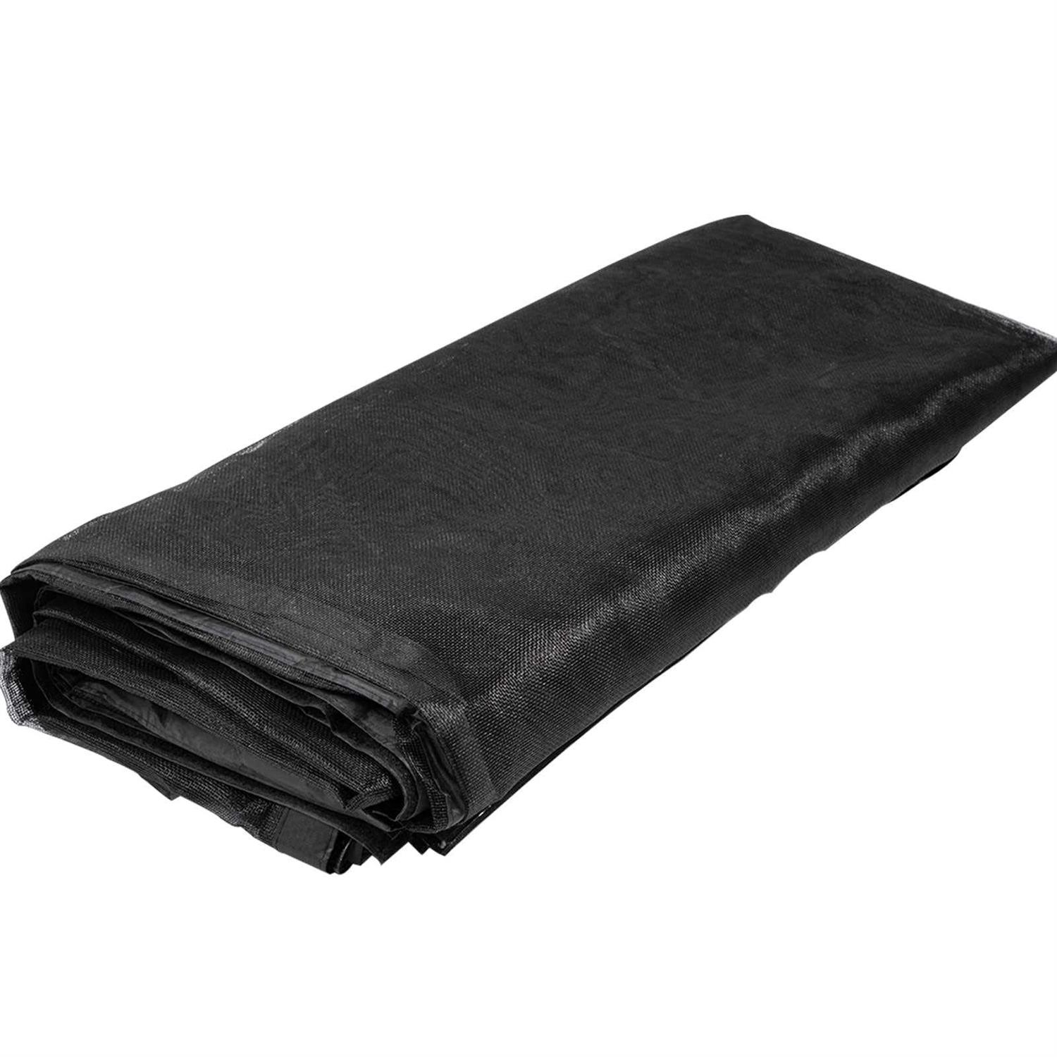 VEVOR Garage Door Screen 7 ft for 2 Cars Heavy-Duty Fiberglass Mesh for Quick Entry with Self Sealing Magnet and Weighted Bottom - MT - Mrs Treak