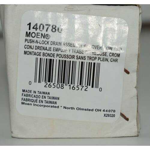 Moen L64601 Chateau Chrome Single Handle Bathroom Faucet - MT - Mrs Treak