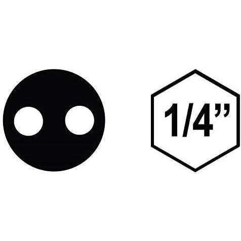 VEGA Spanner Insert Bits. Professional Grade 1/4 Hex Shank Spanner 1 Insert Bits - MT - Mrs Treak