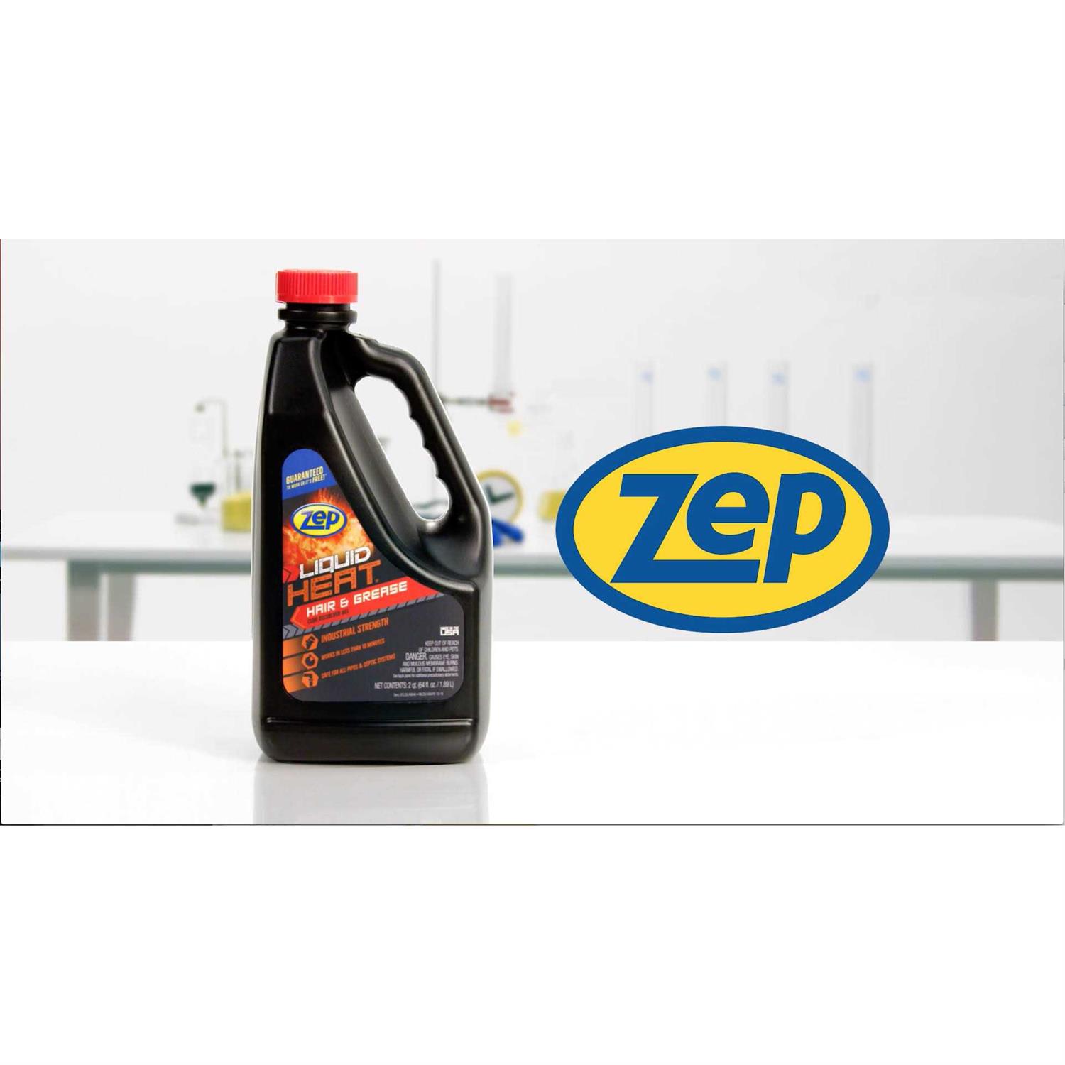 Zep Liquid Heat Drain Opener Gel - Mrs Treak