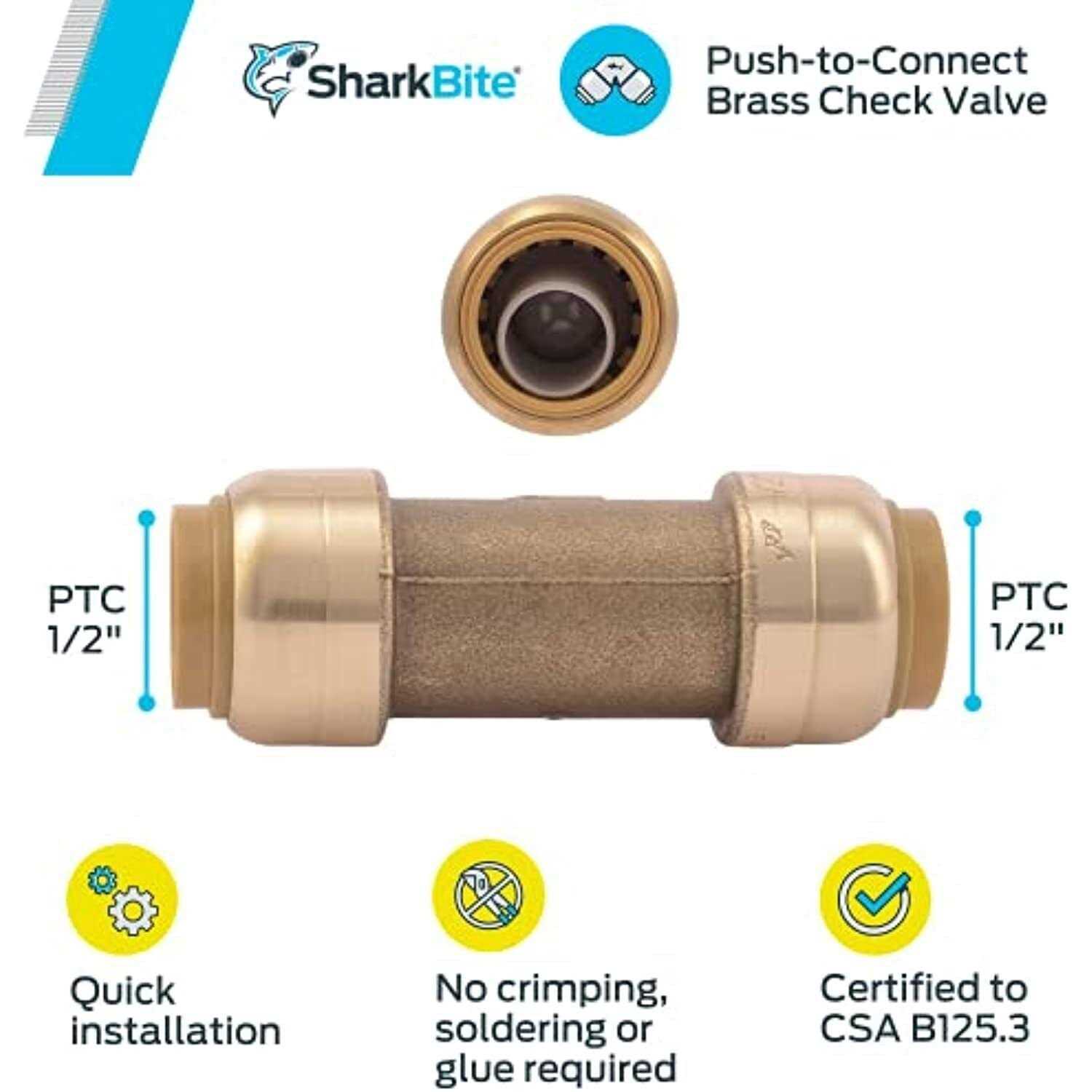 SharkBite U004LFA Coupling - MT - Mrs Treak